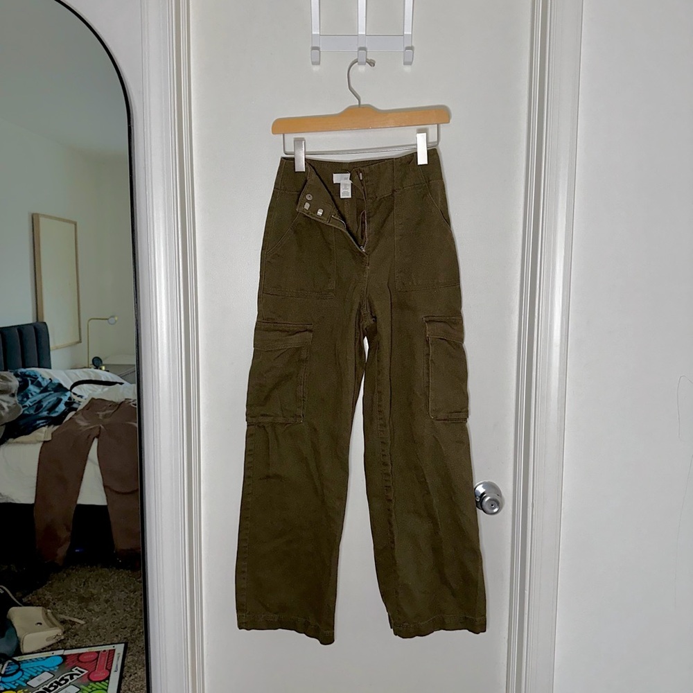 H&M Khaki Utility Pants
